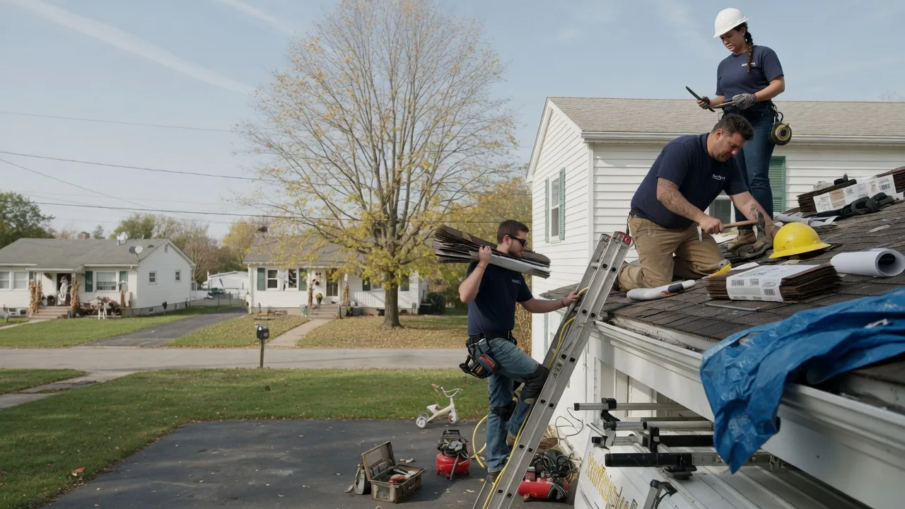 Local Roofing Contractors in Saint Bernice, IN near me